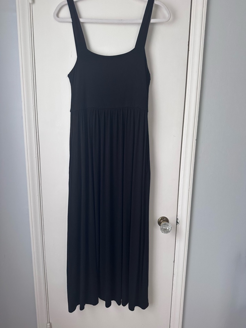 CJLA basic black summer dress
